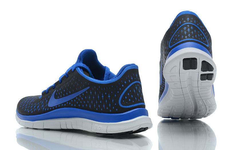 Hot Nike Free3.0 Men Shoes Black/Blue